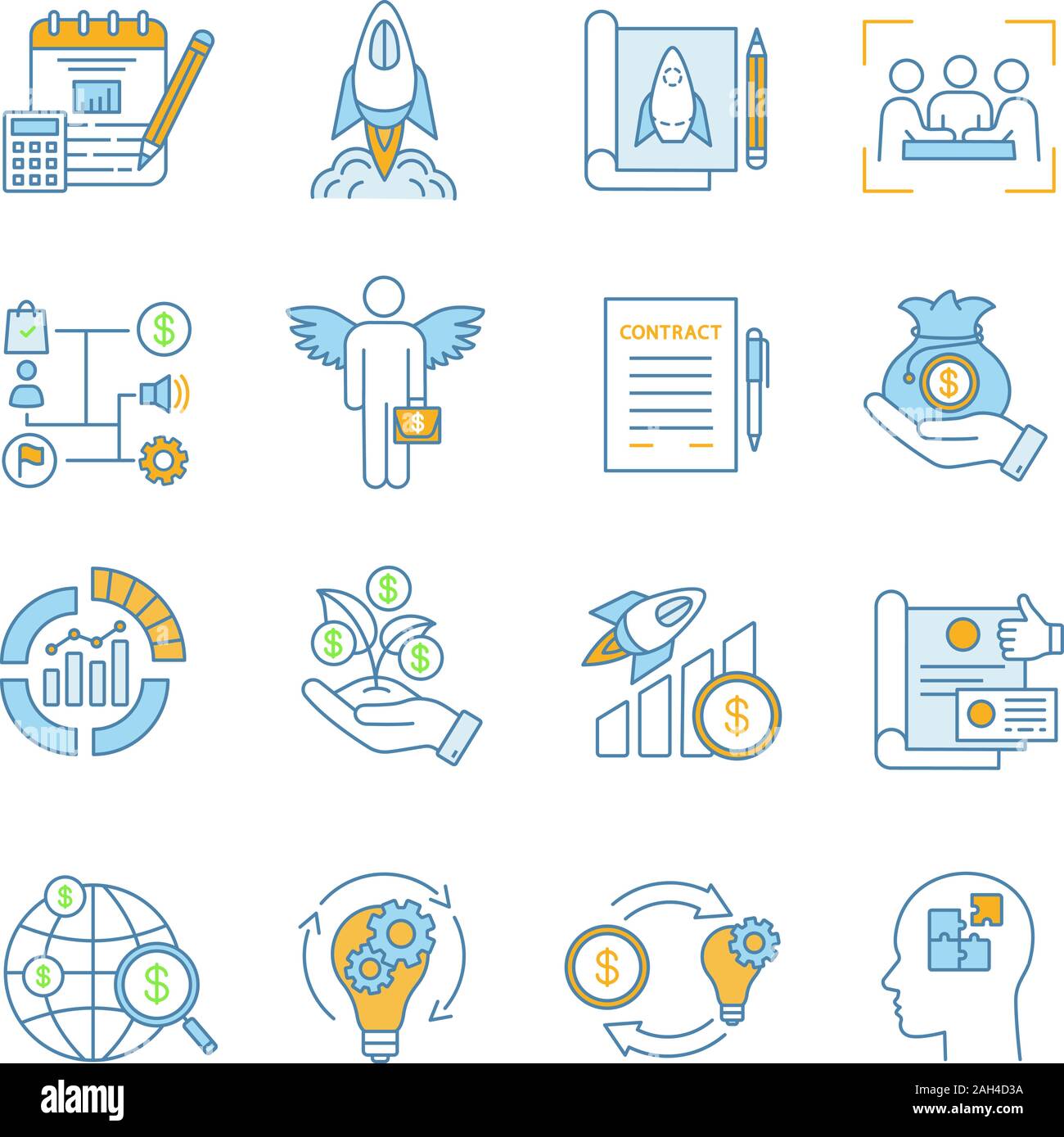 Ven business company logo hi-res stock photography and images - Alamy