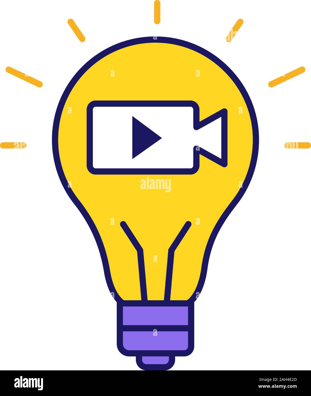 Light Bulb Movie Camera