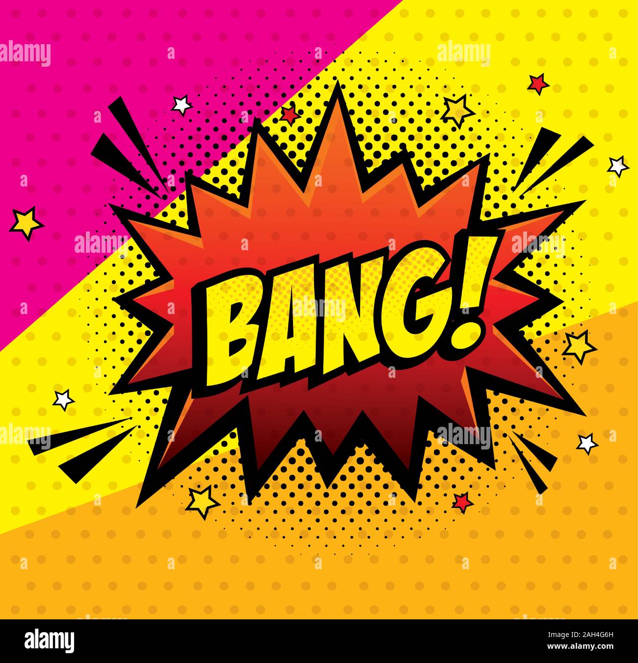 explosion bang pop art style icon Stock Vector Image & Art - Alamy