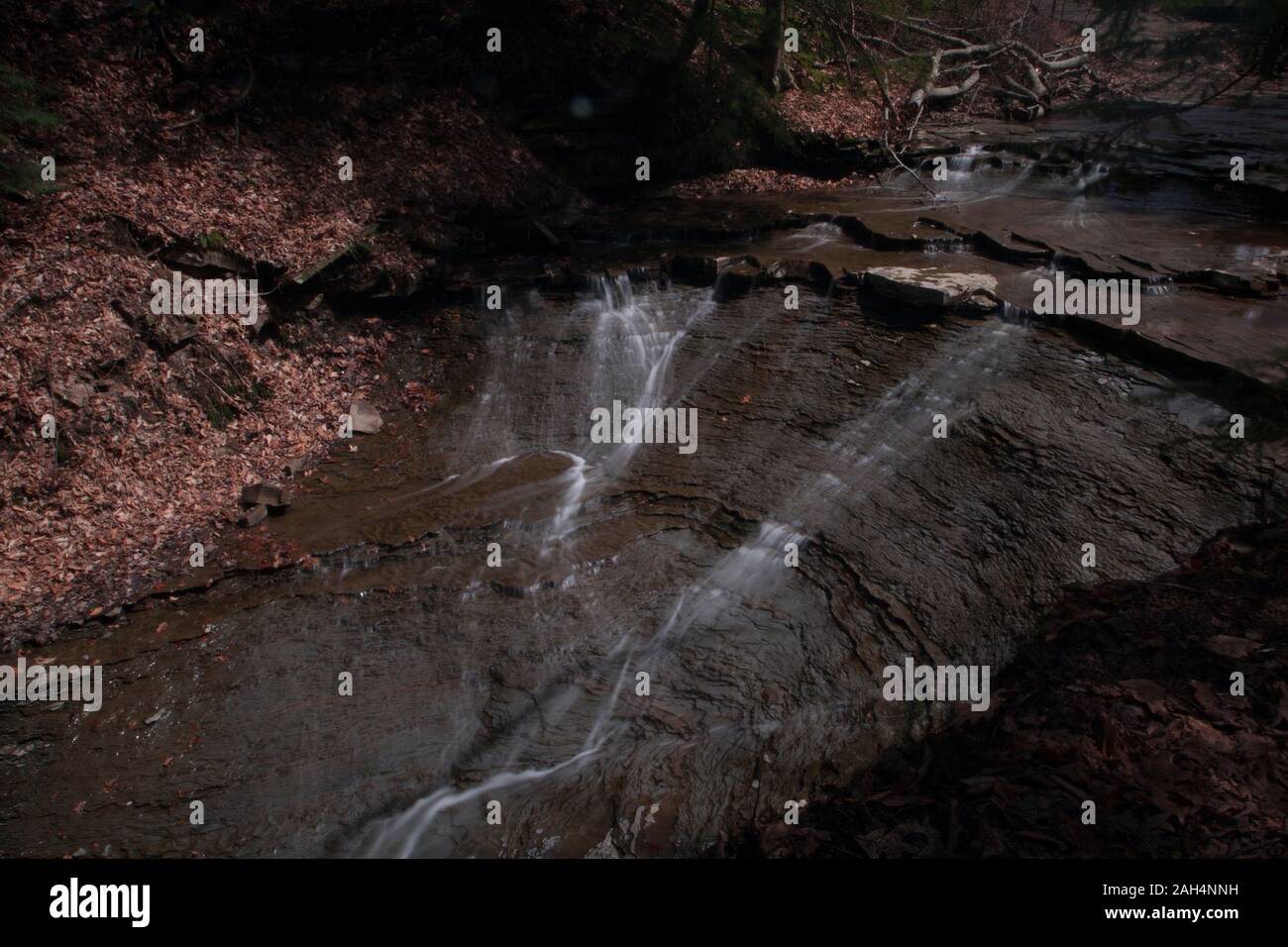 Bridal Veil Falls Cuyahoga Valley National Park Ohio Stock Photo Alamy