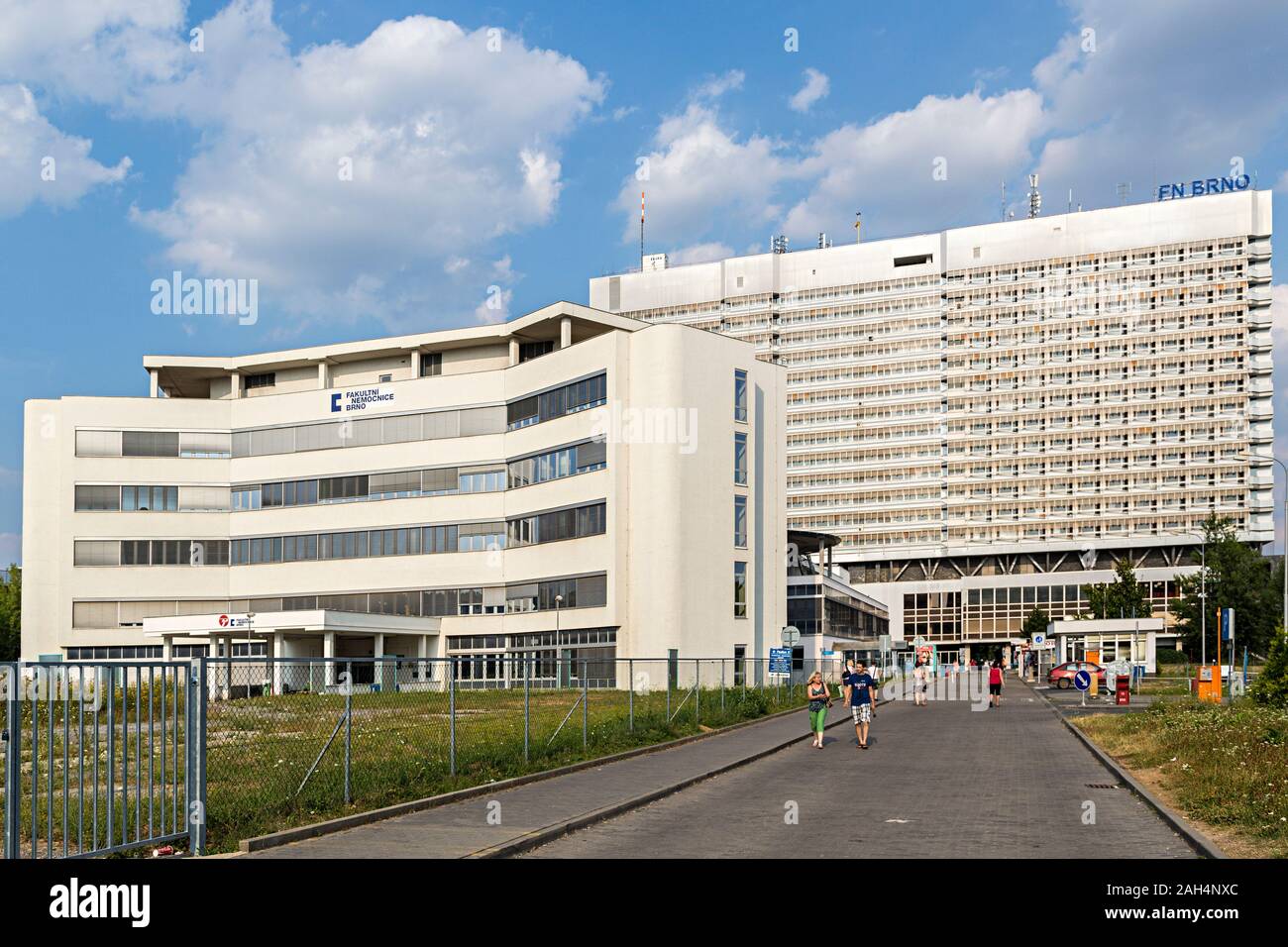 Hospital, Brno, Czech Republic Stock Photo