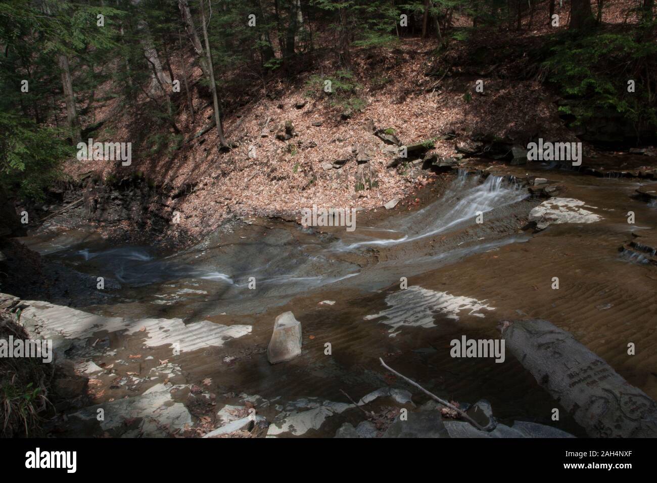Bridal Veil Falls Cuyahoga Valley National Park Ohio Stock Photo Alamy