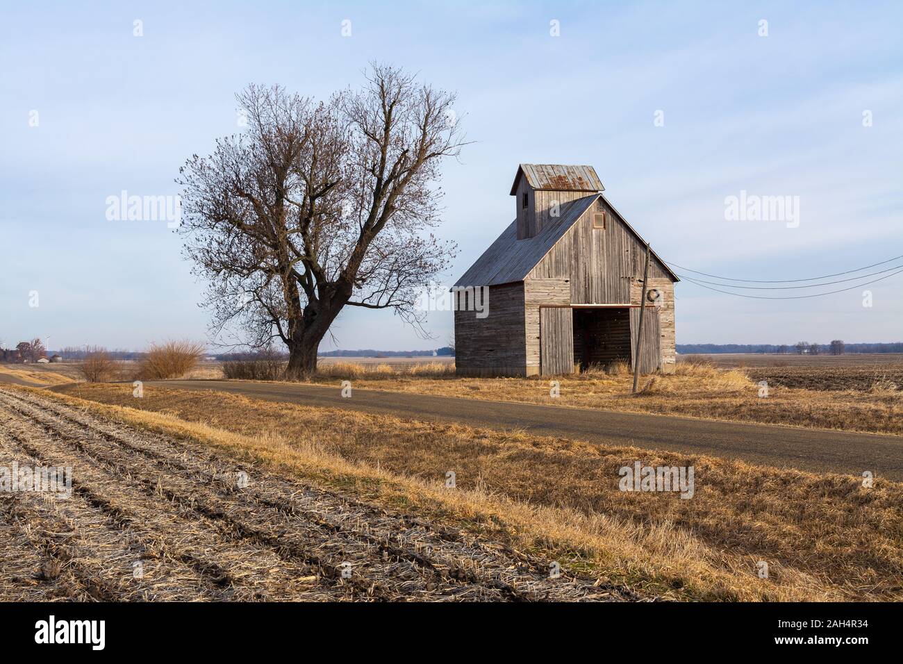 Corn In Corn Crib Stock Photos Corn In Corn Crib Stock Images