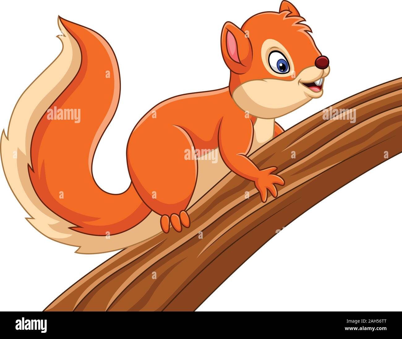 Cartoon cute squirrel on the tree Stock Vector Image & Art - Alamy Cartoon cute squirrel on the tree Stock Vector Image & Art - Alamy