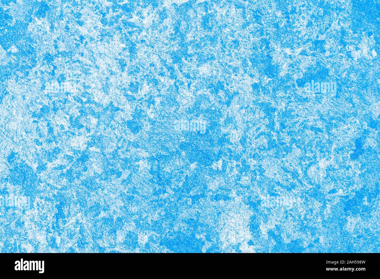 Abstract blue paint pattern, bright mottled background. Paint stains on
