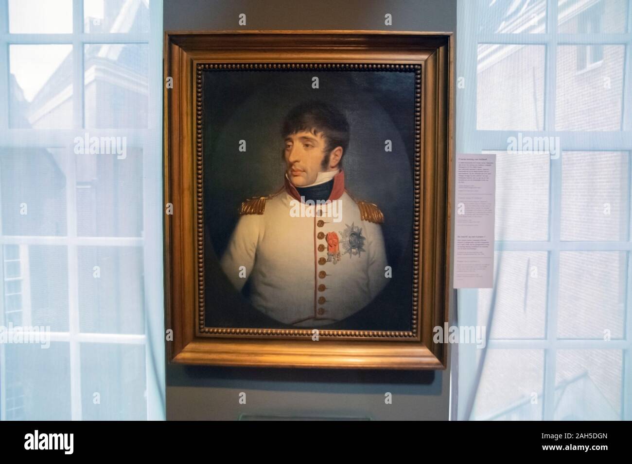 Painting Lodewijk Bonaparte At The Amsterdam Museum Amsterdam The Netherlands 2019 Stock Photo