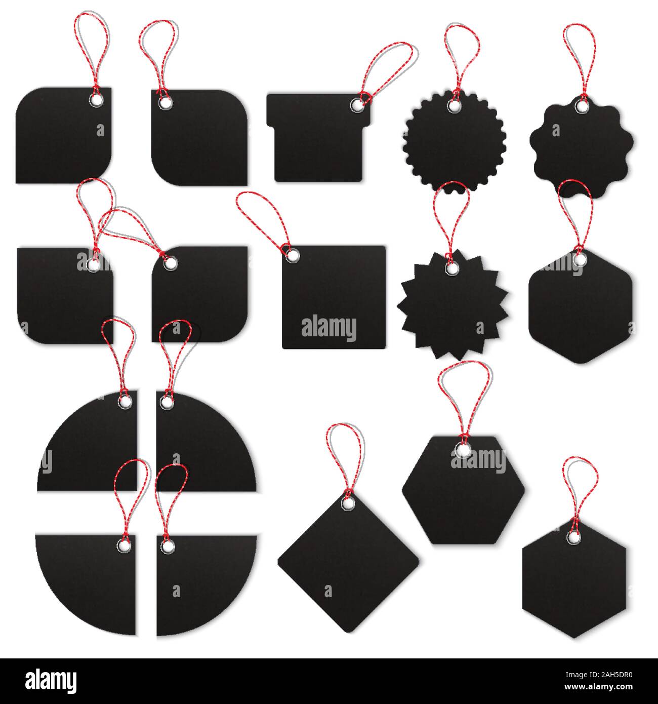 Price tags on white background Stock Vector Image & Art Alamy