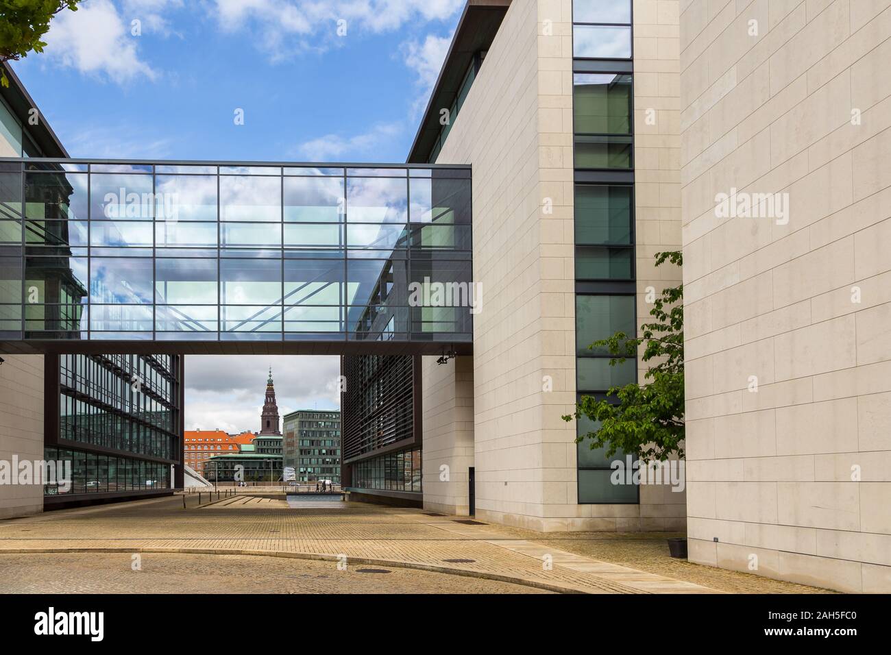 Nordea Bank Headquarters, complex of modern buildings, Copenhagen, Denmark. Stock Photo