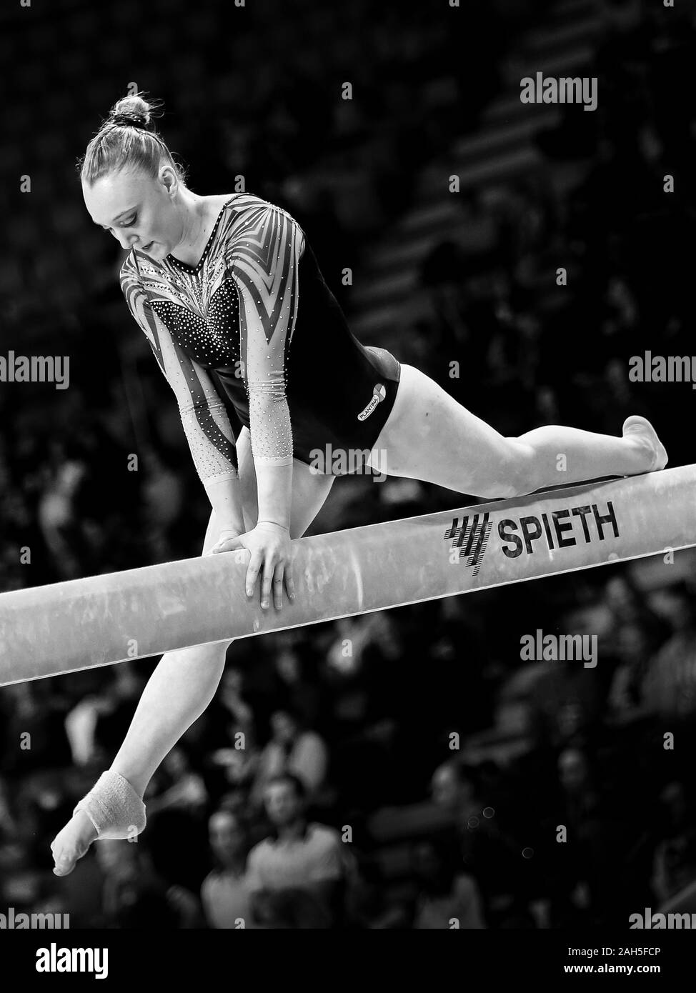 Artistic gymnastics Black and White Stock Photos & Images Alamy