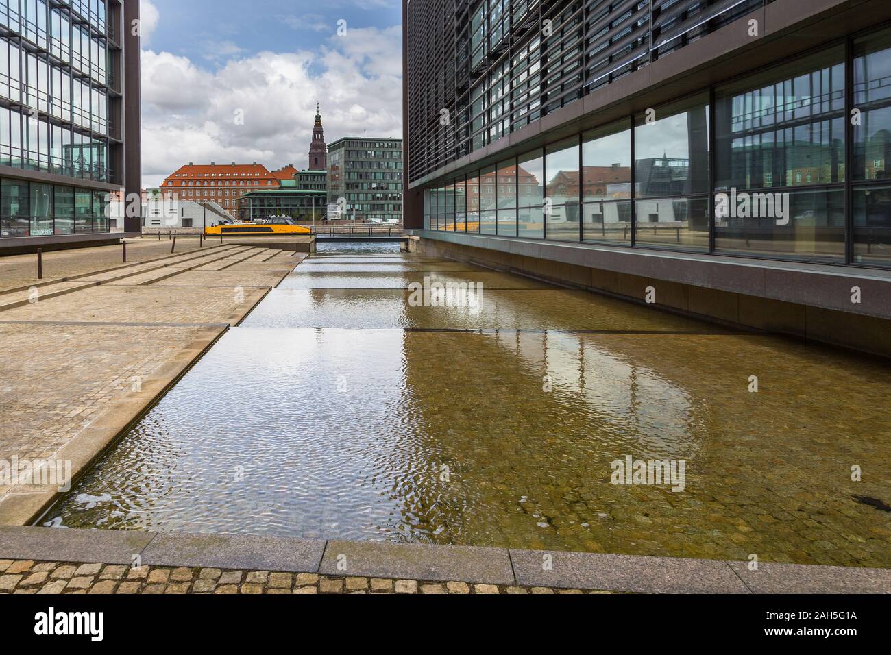 Nordea Bank Headquarters, complex of modern buildings, Copenhagen, Denmark. Stock Photo