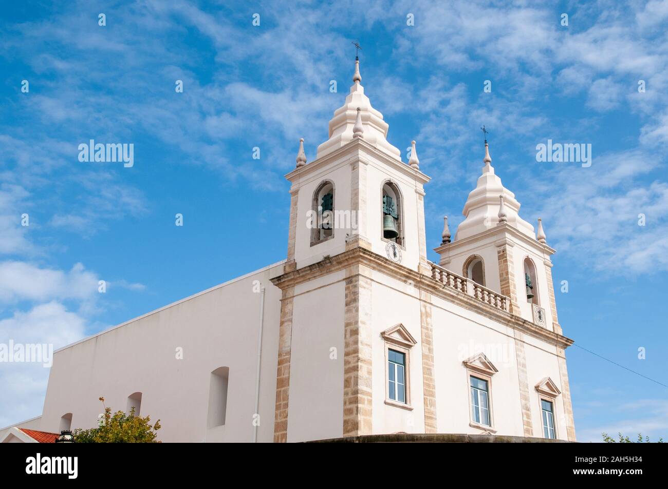 St. Julian Catholic Church in Figueira da Foz, Portugal Stock Photo