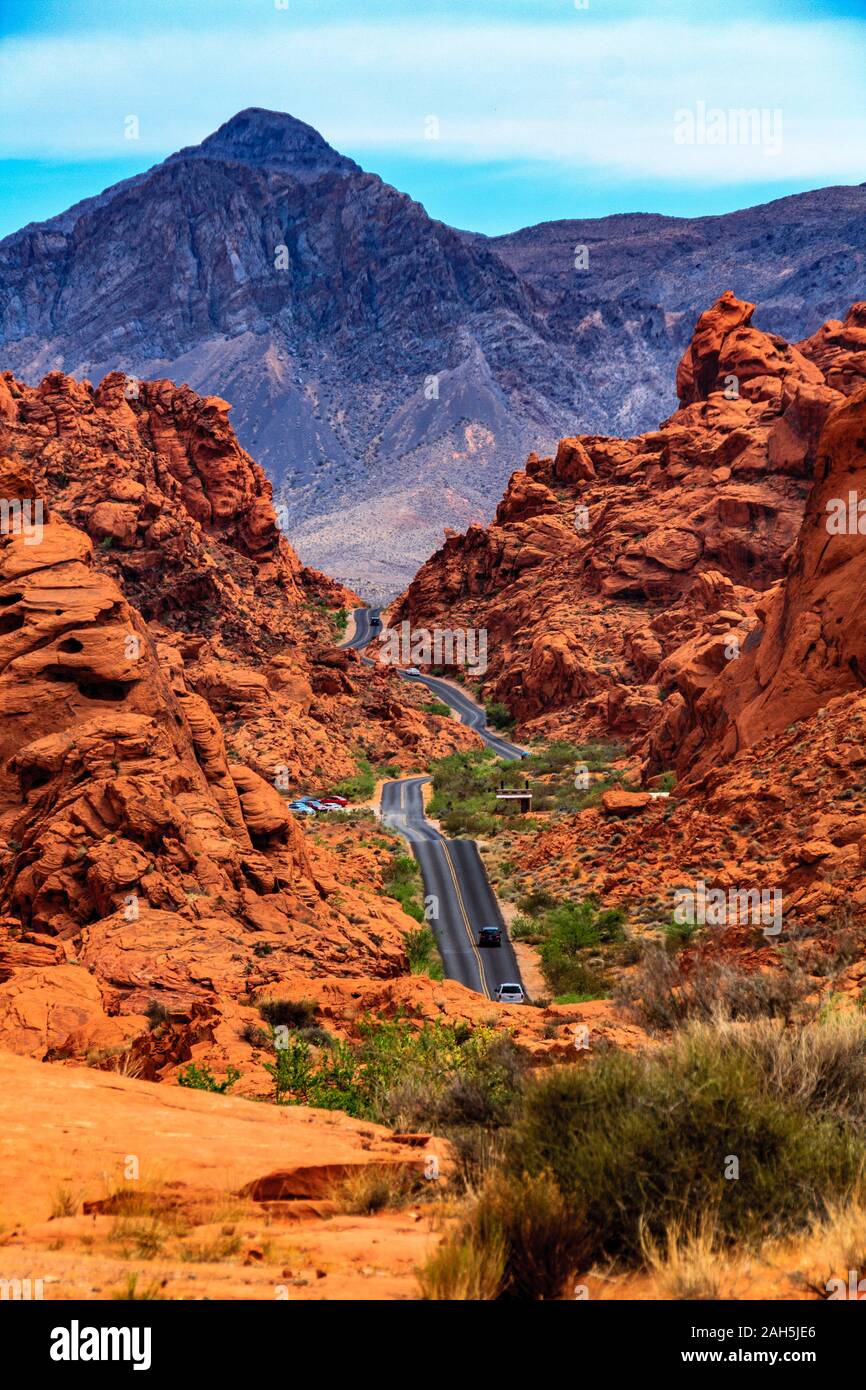 Valley of Fire State Park Stock Photo