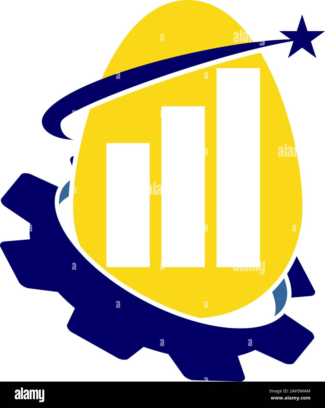 Financial Accounting Consulting Logo Template Vector Icon Stock Vector
