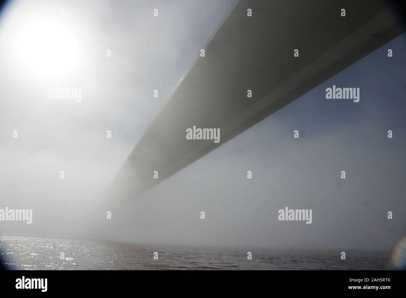 The Humber Bridge Stock Photo