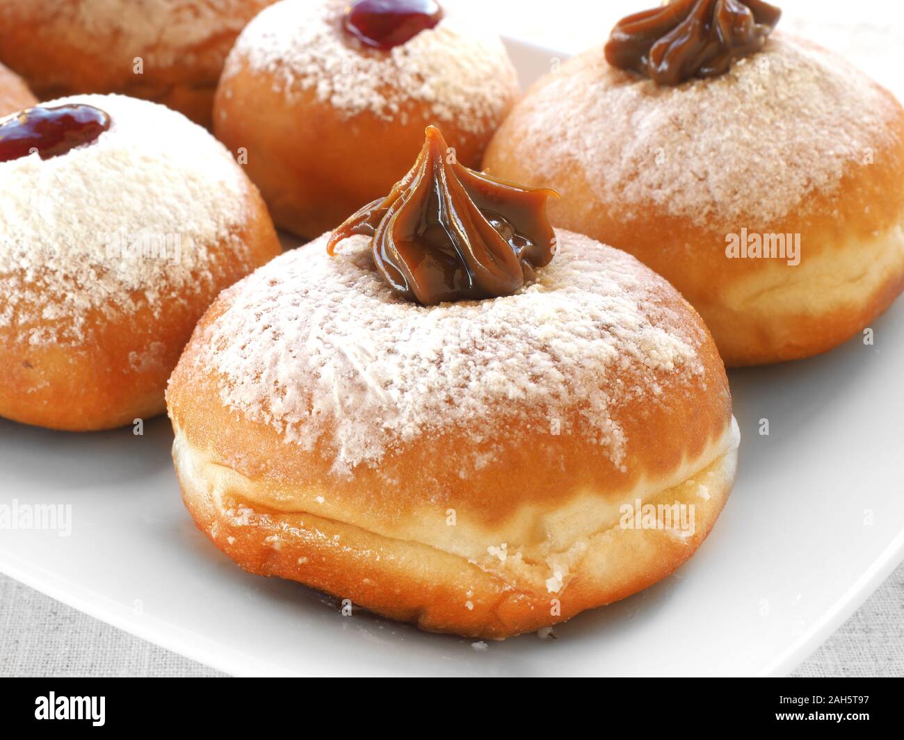 Hanukkah doughnuts
