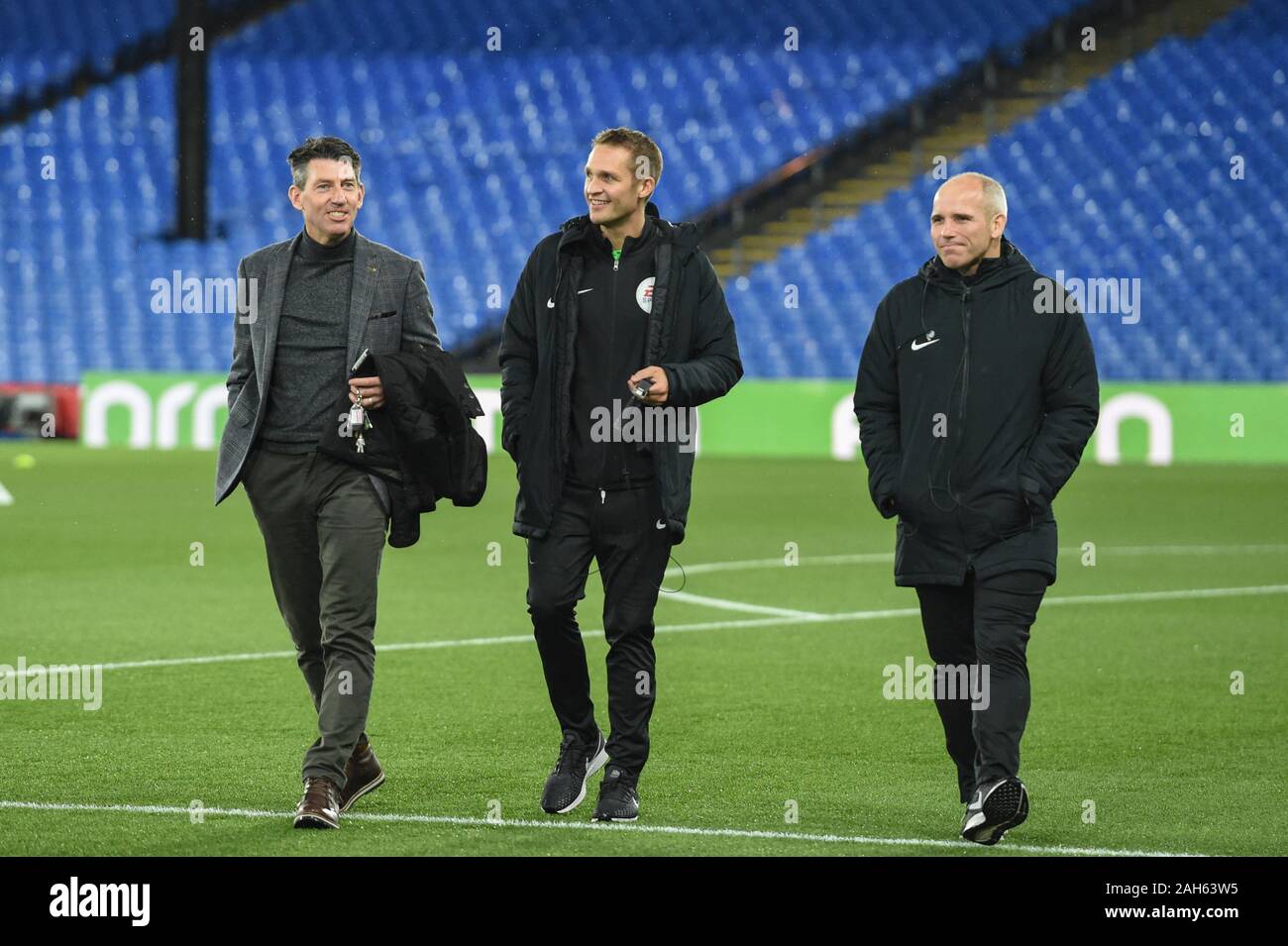16th December 2019, Selhurst Park, London, England; Premier League, Crystal Palace v Brighton and Hove Albion :Match officials  Credit: Phil Westlake/News Images Stock Photo