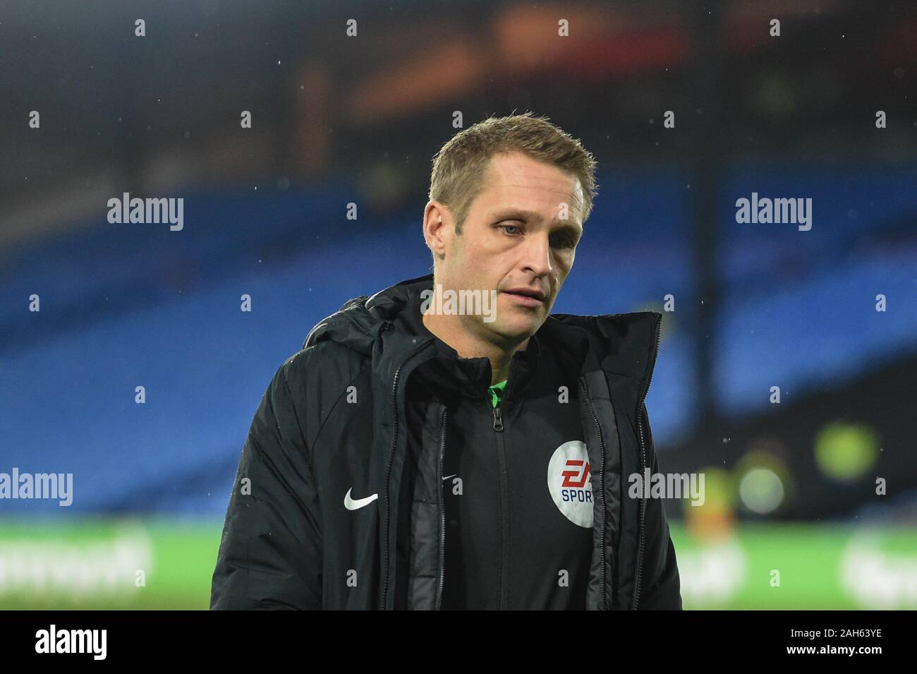 16th December 2019, Selhurst Park, London, England; Premier League, Crystal Palace v Brighton and Hove Albion :referee ,Craig Pawson Credit: Phil Westlake/News Images Stock Photo