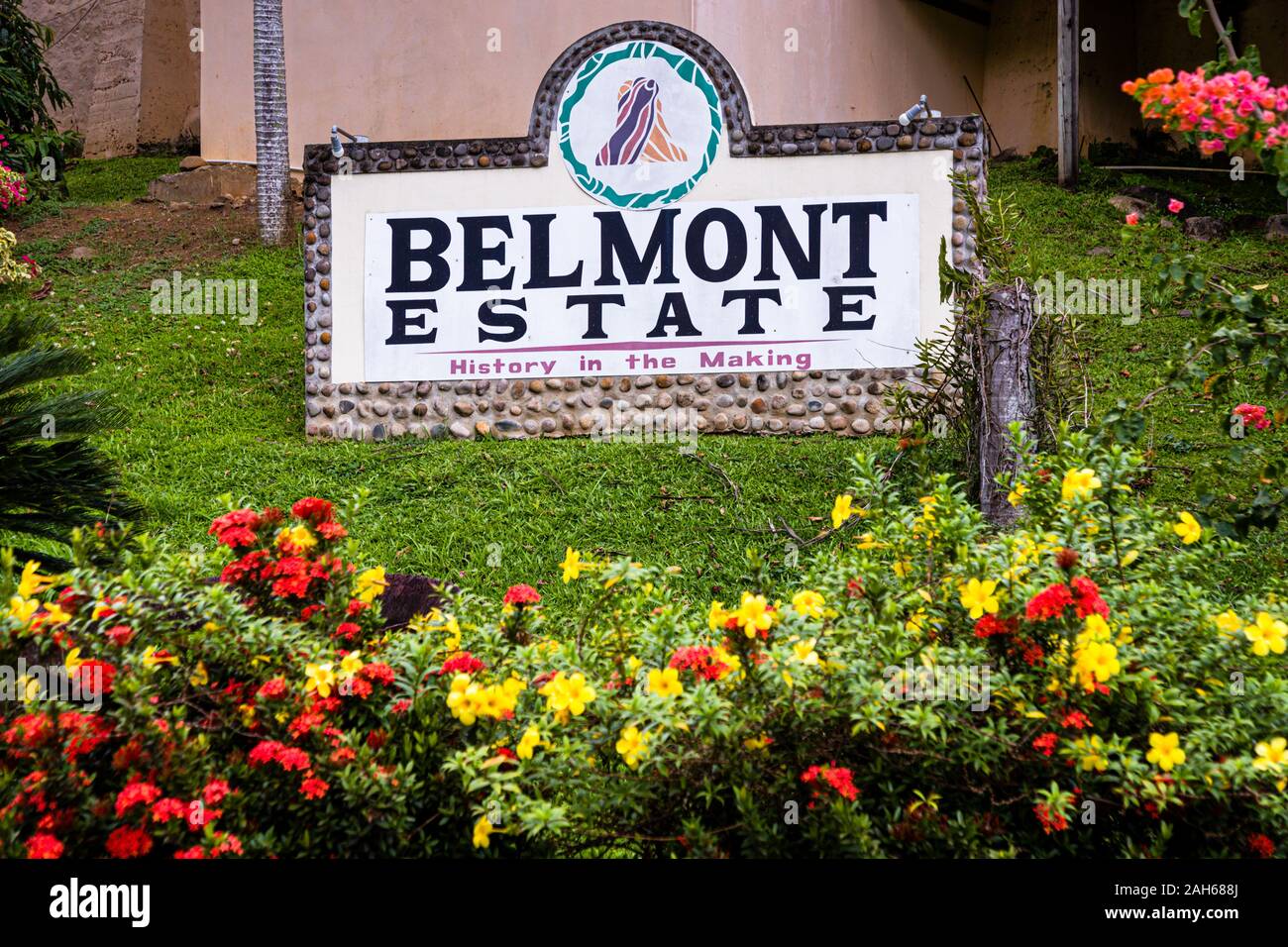 Belmont Estate, Grenada Stock Photo