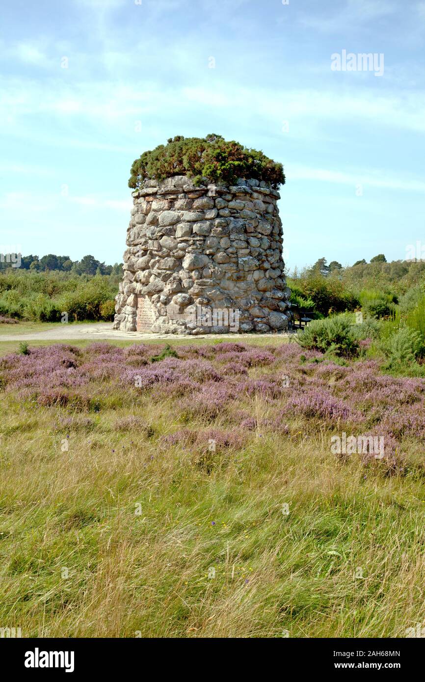 Culloden Moor, site of the 1746 Battle of Culloden Moor, in which