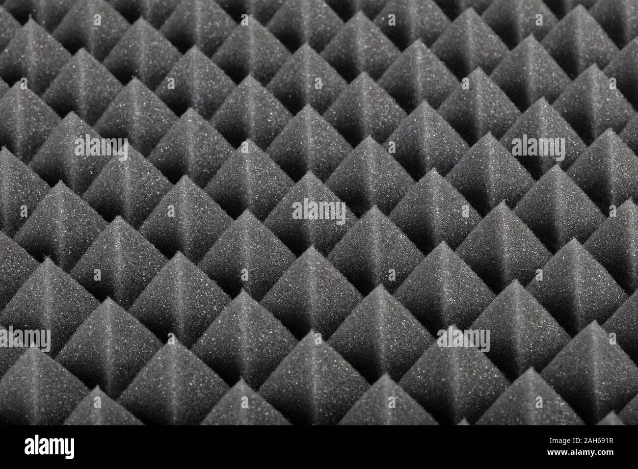 Acoustic sponge - Acoustic foam - fire retardant Pyramid Sponge. 15  dansite, Pyramid Sponge acoustic foam Background Stock Photo - Alamy