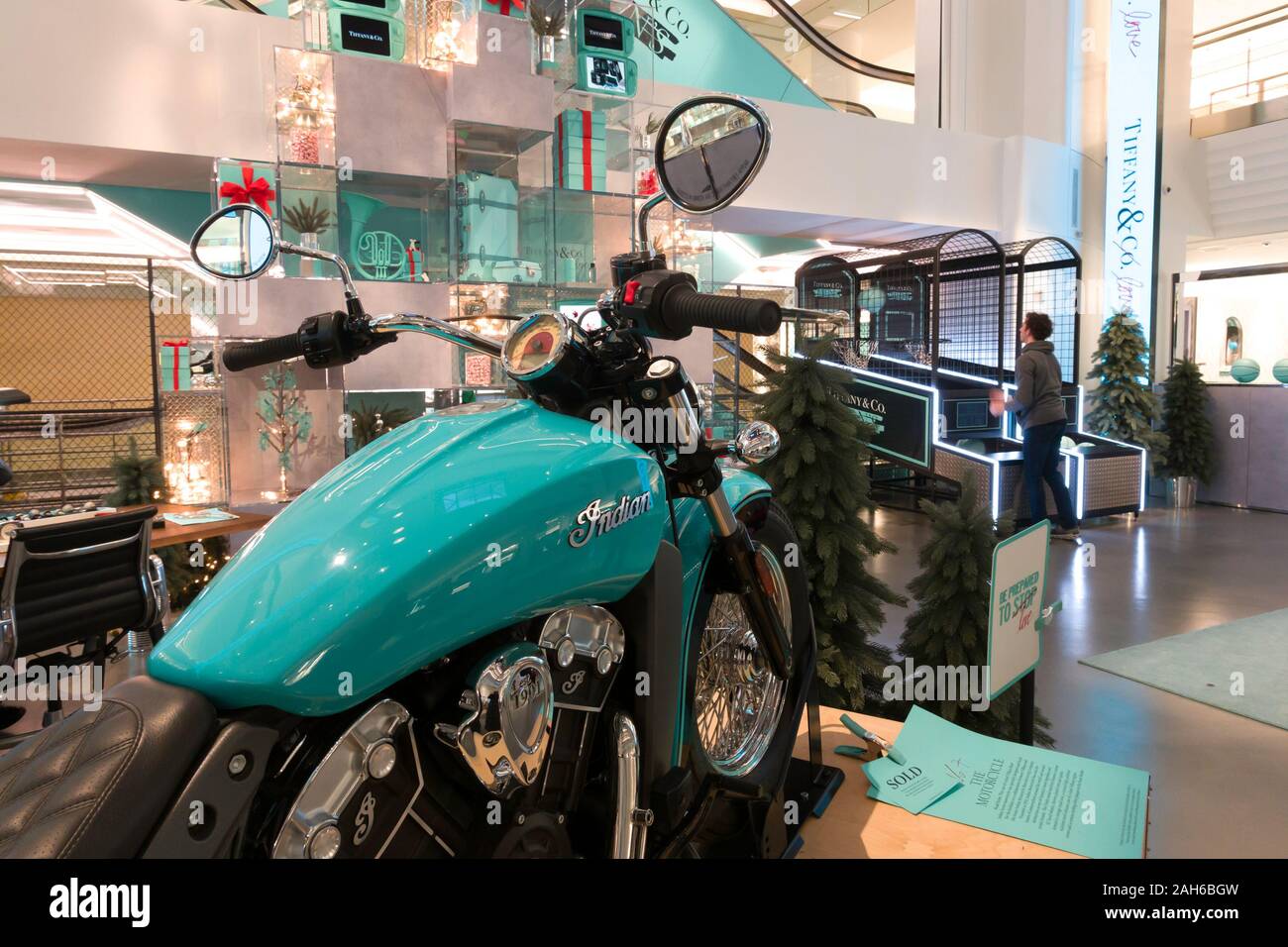 Tiffany & Co. flagship is a luxury jewelry and accessory store on Fifth