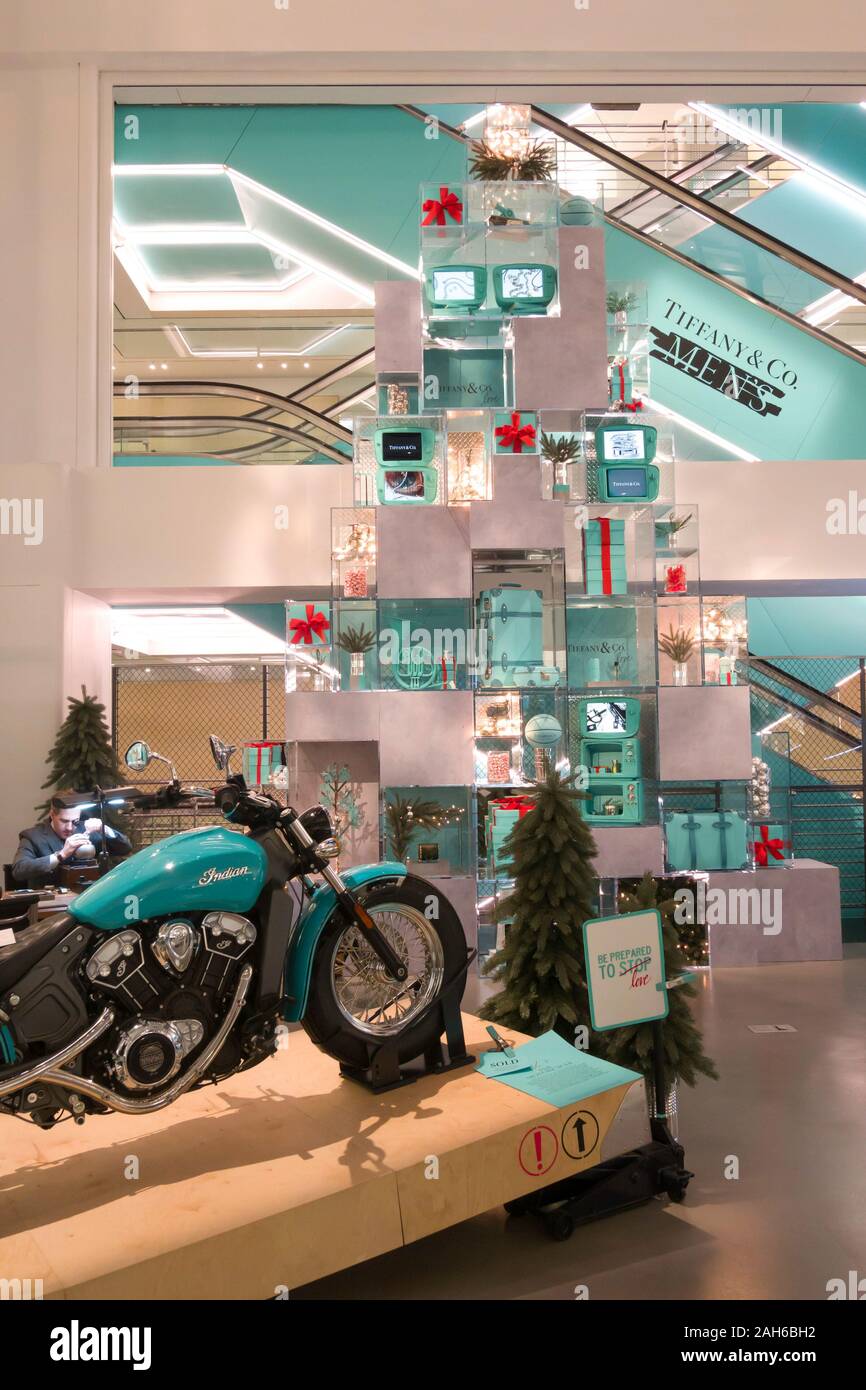 Tiffany & Co. flagship is a luxury jewelry and accessory store on Fifth