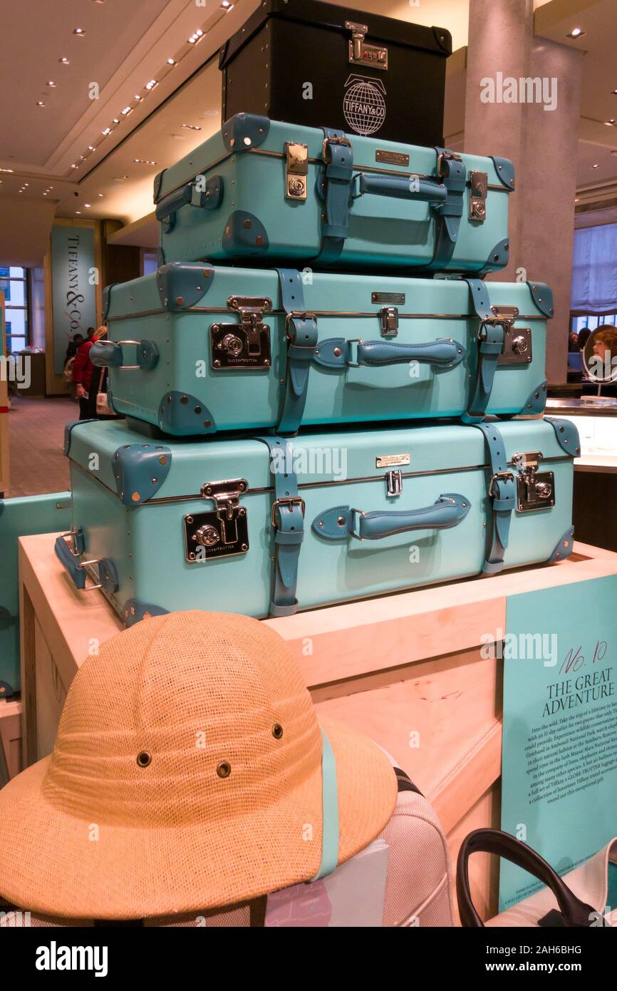 Tiffany & Co. flagship is a luxury jewelry and accessory store on Fifth