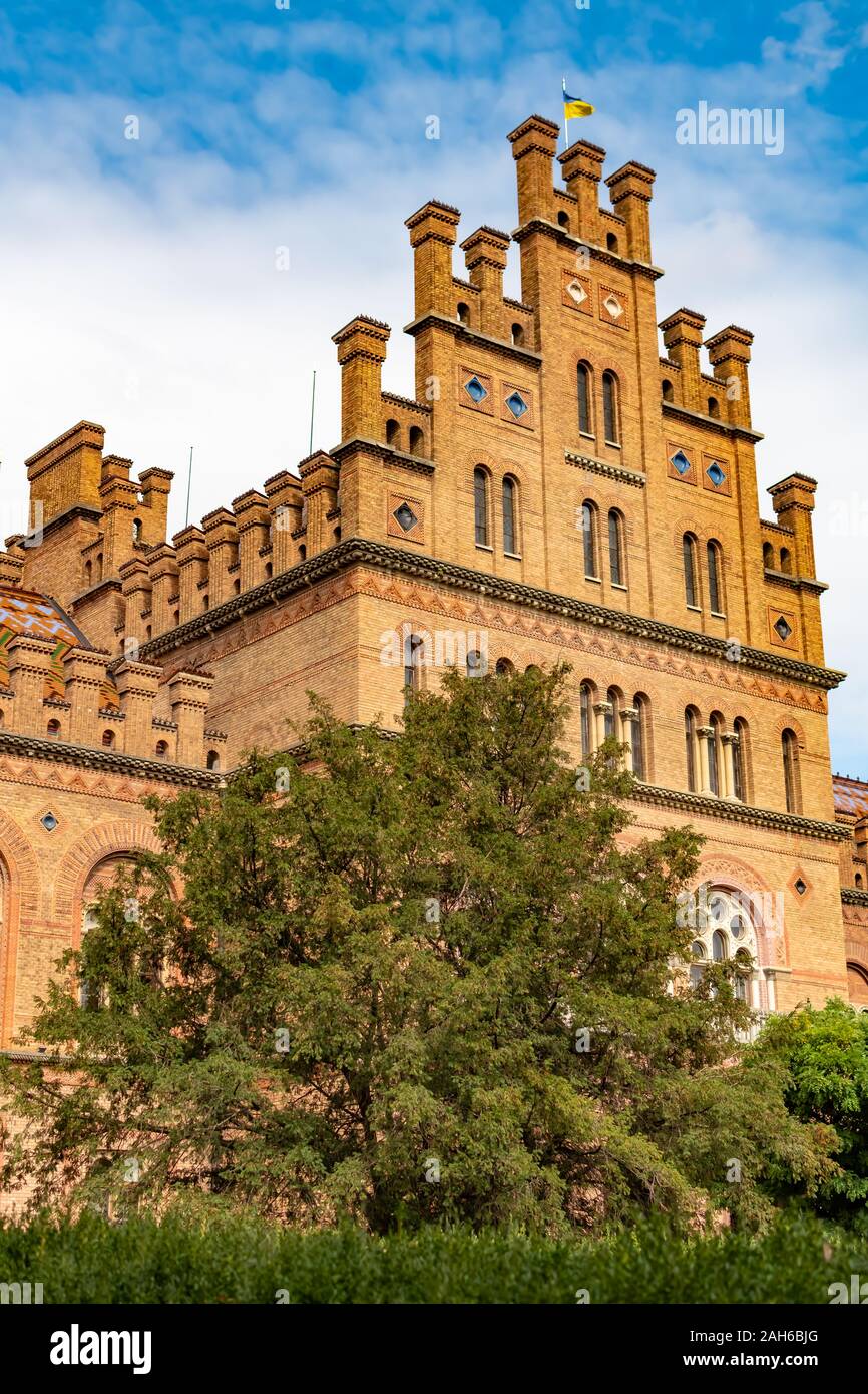 Unique Architecture Of Chernivtsi National University During Sunny Unique Architecture Of Chernivtsi National University During Sunny