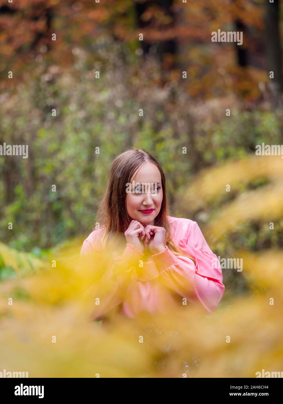 Country-girl countrygirl in countryside portrait isolated Stock Photo