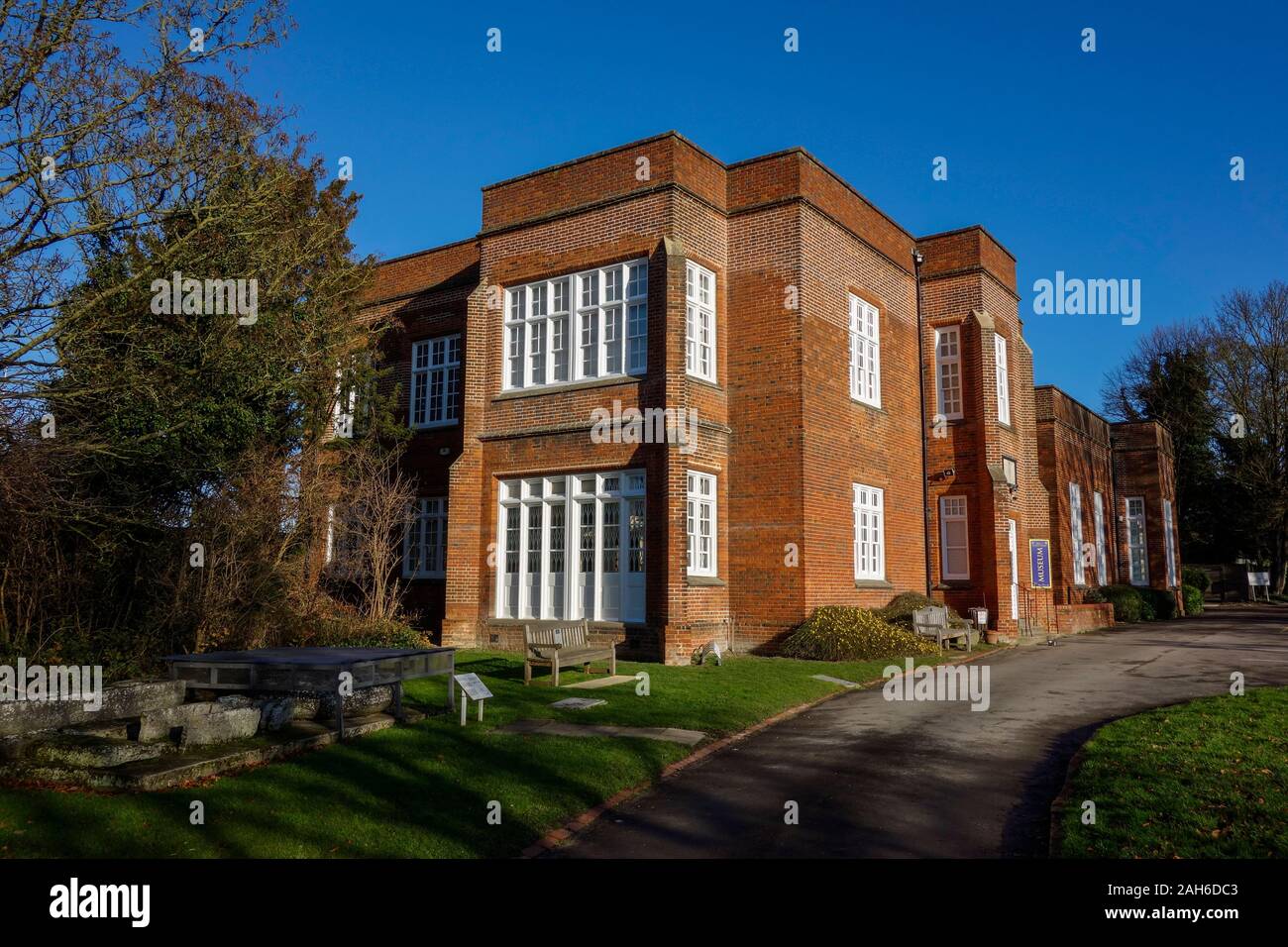 Saffron Walden town centre high street mediumsized market town