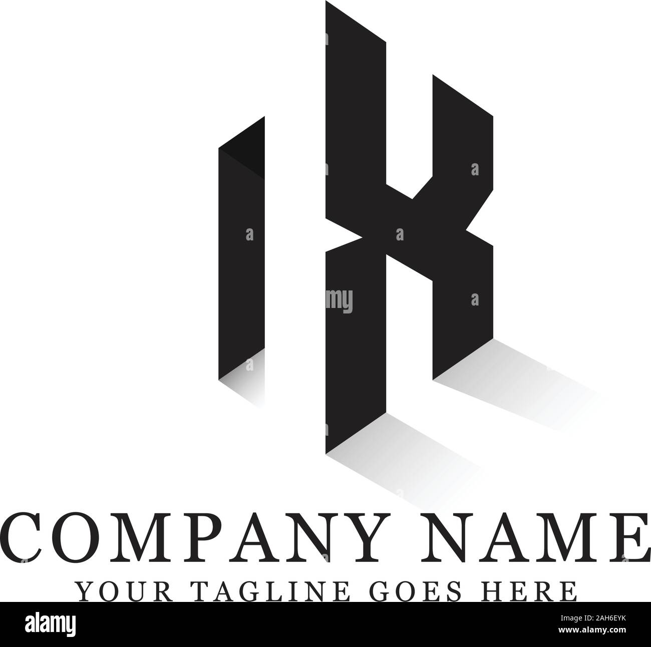 Negative space vector vectors Black and White Stock Photos & Images - Alamy