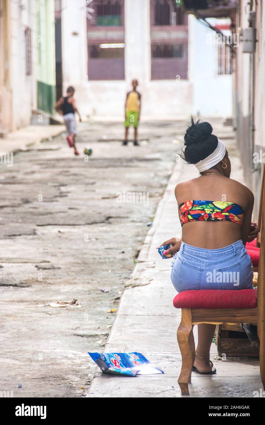 People of Havana Series - Stock Photo