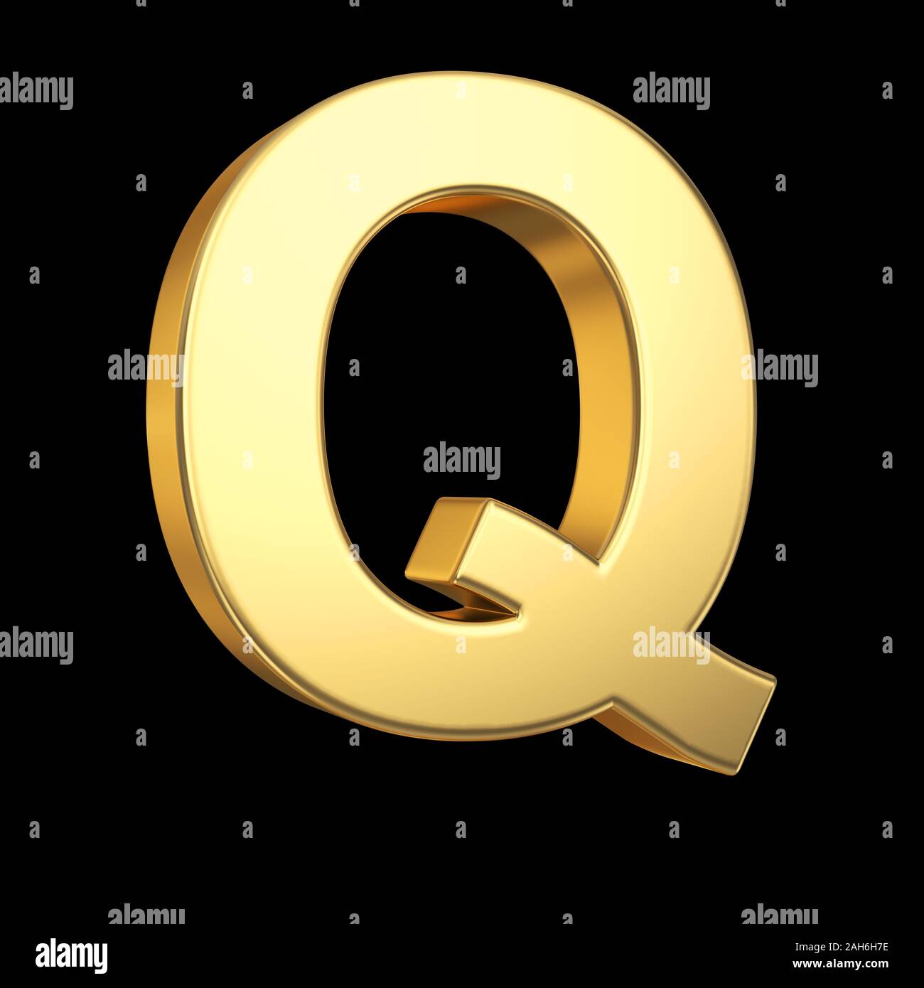 3D golden letter isolated with clipping path on white Stock Photo - Alamy