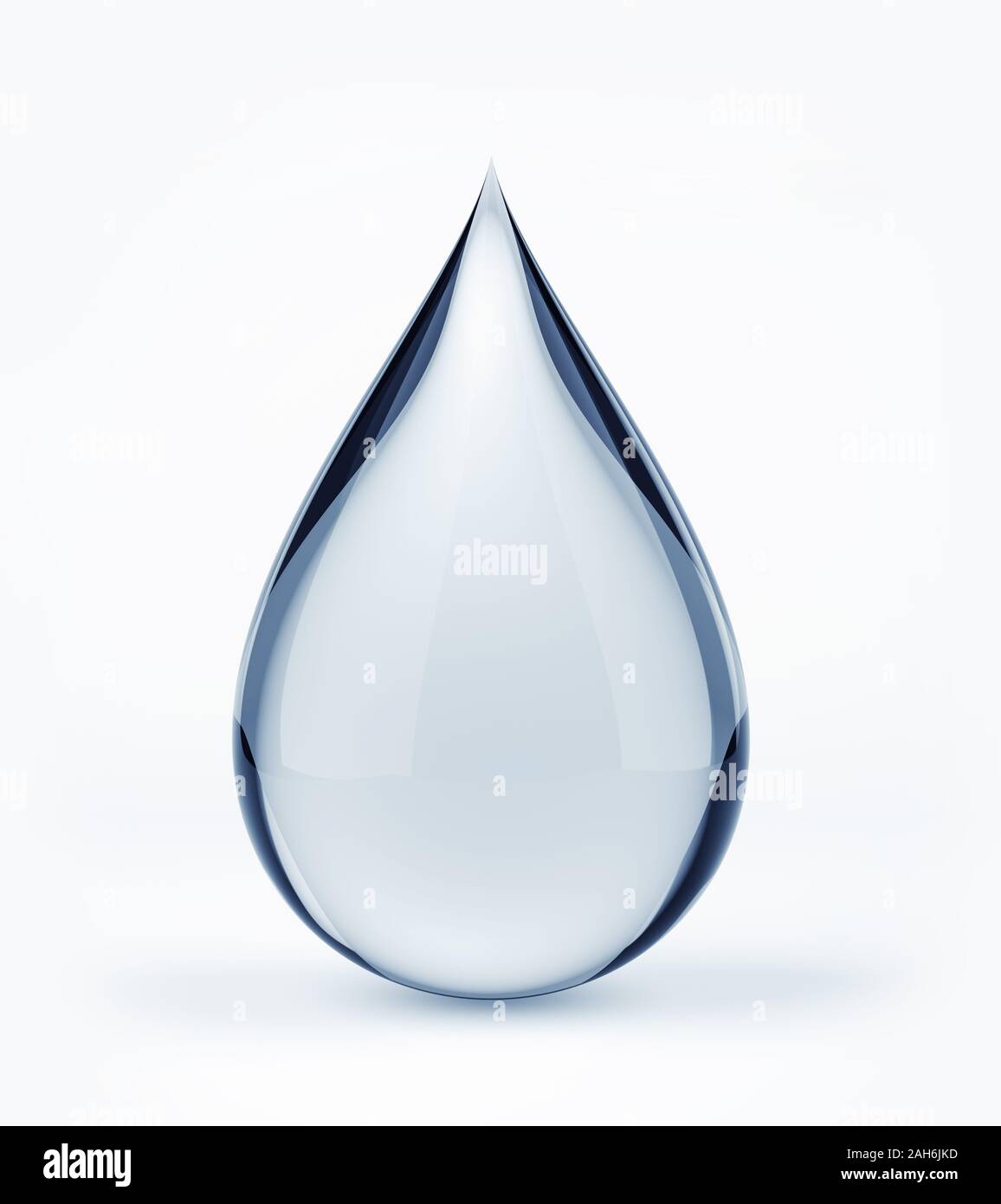 3d water drop hi-res stock photography and images - Alamy
