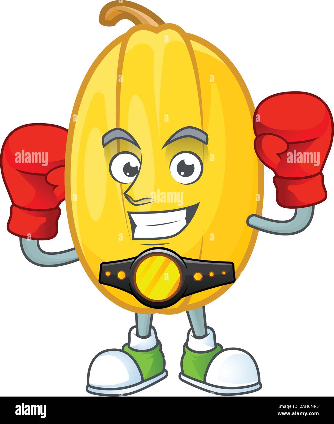 https://c8.alamy.com/comp/2AH6NP5/funny-face-boxing-spaghetti-squash-cartoon-character-design-2AH6NP5.jpg