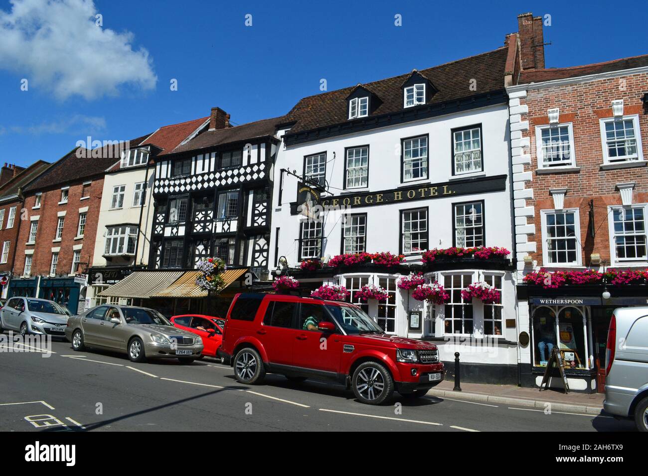 The George Hotel, Bewdley, Worcestershire Stock Photo