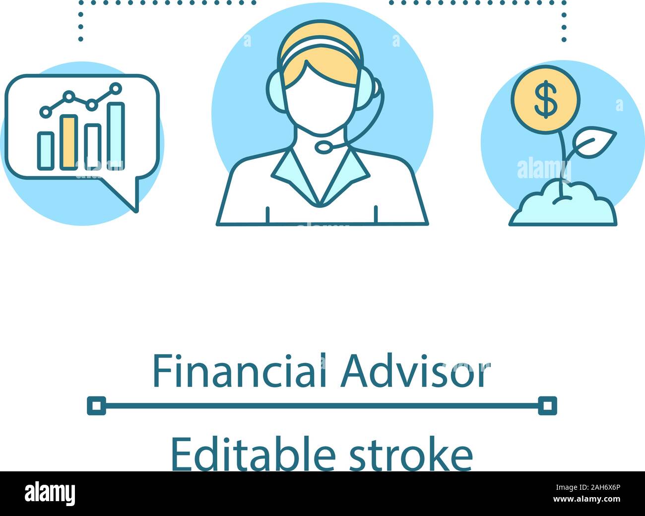 Finance general statistics stock market finance broker Stock Vector