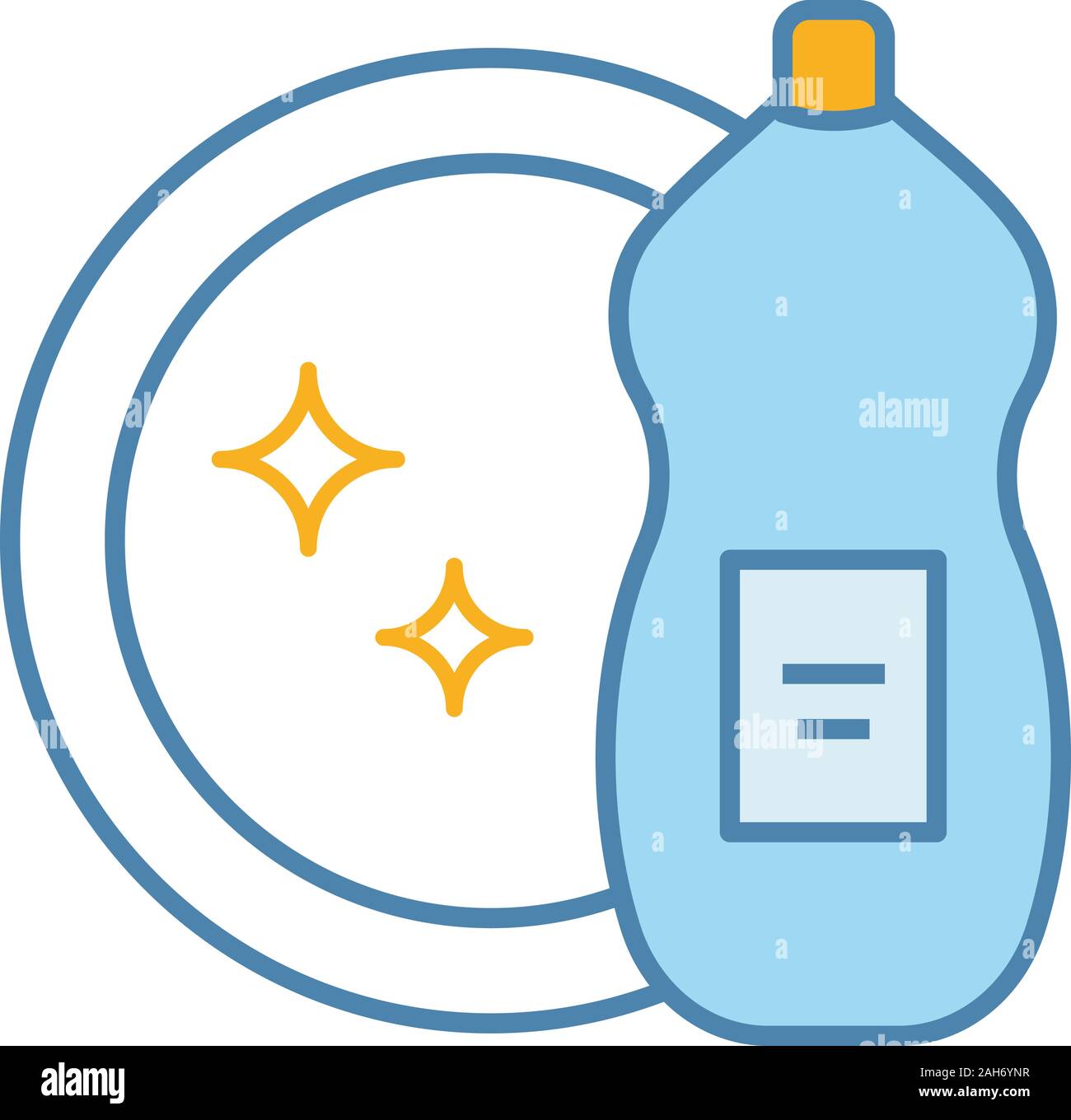 Dish washing liquid vector vectors Stock Vector Images Alamy