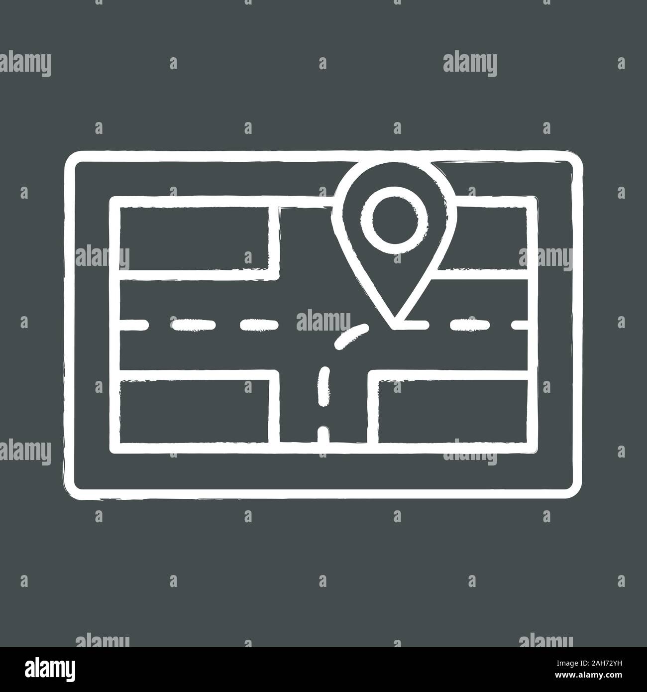 Hand drawn map directions hires stock photography and images Alamy