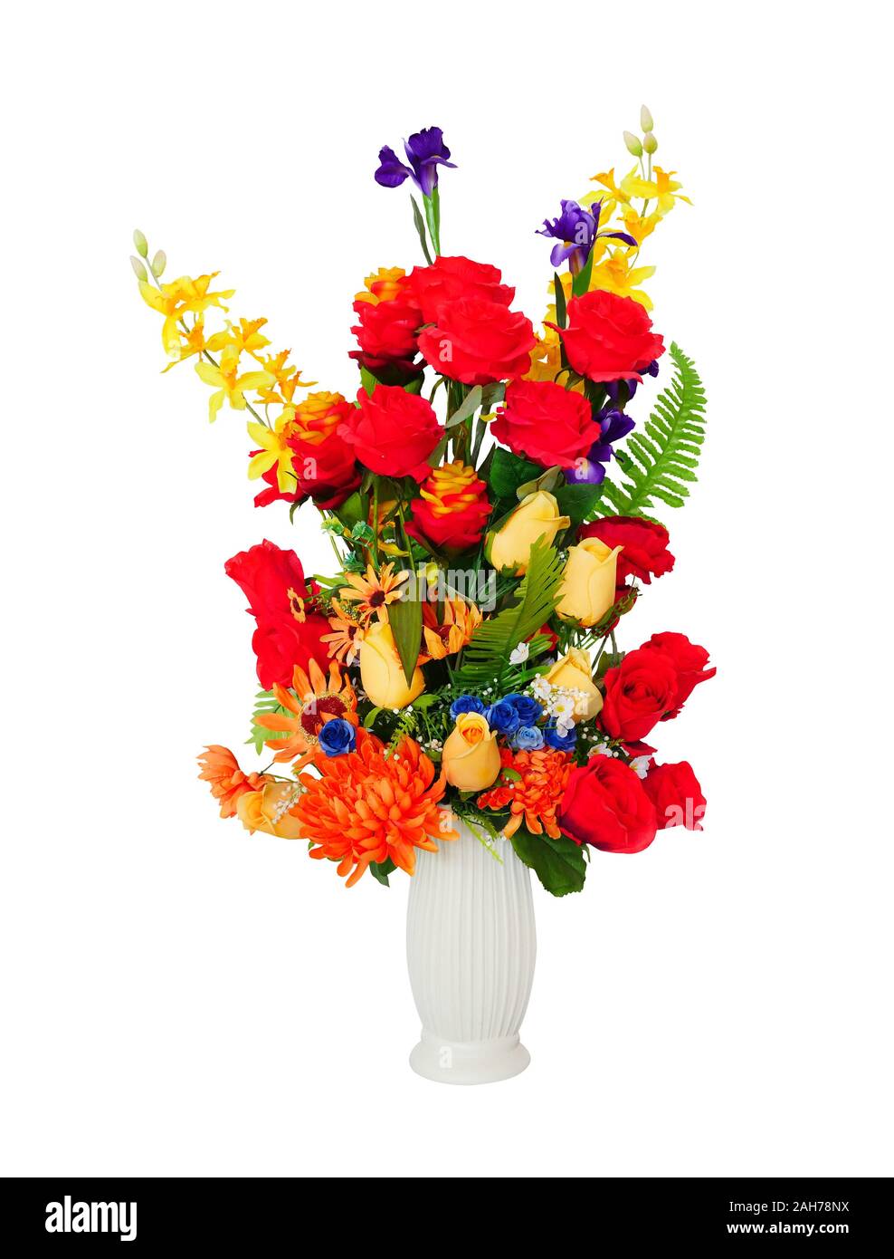 flowers isolated on white background Stock Photo - Alamy