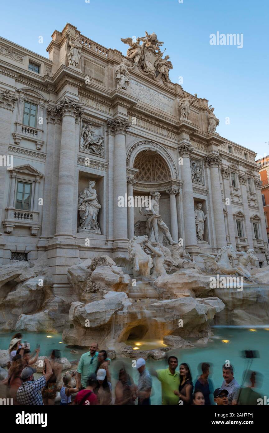 Trevi Fountain, Rome, Italy Stock Photo