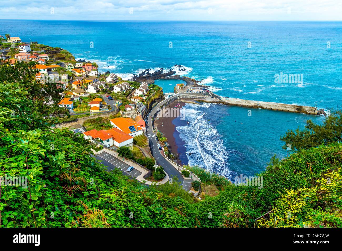 Seixal, Madeira, Portugal Stock Photo