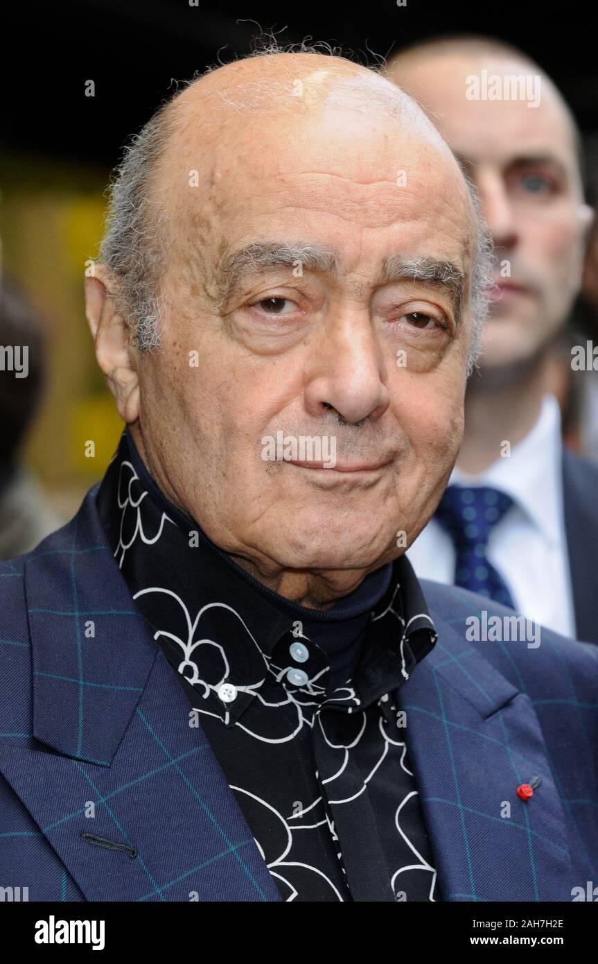 Harrods Owner Mohamed Al Fayed Hi Res Stock Photography And Images Alamy