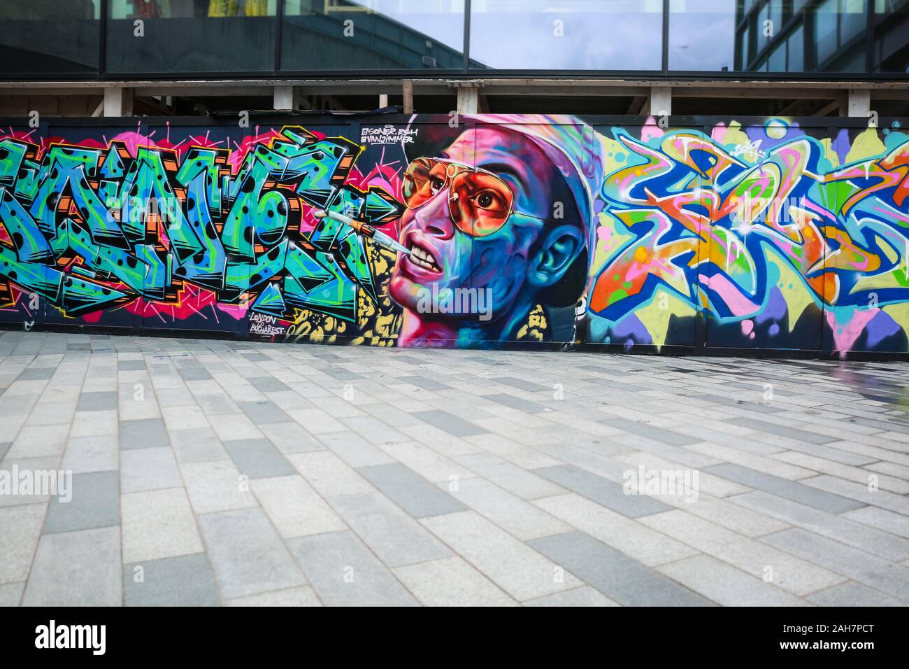 London, UK, 28 Sep 2019. Street Art in London, Shoreditch. Credit: Waldemar Sikora Stock Photo