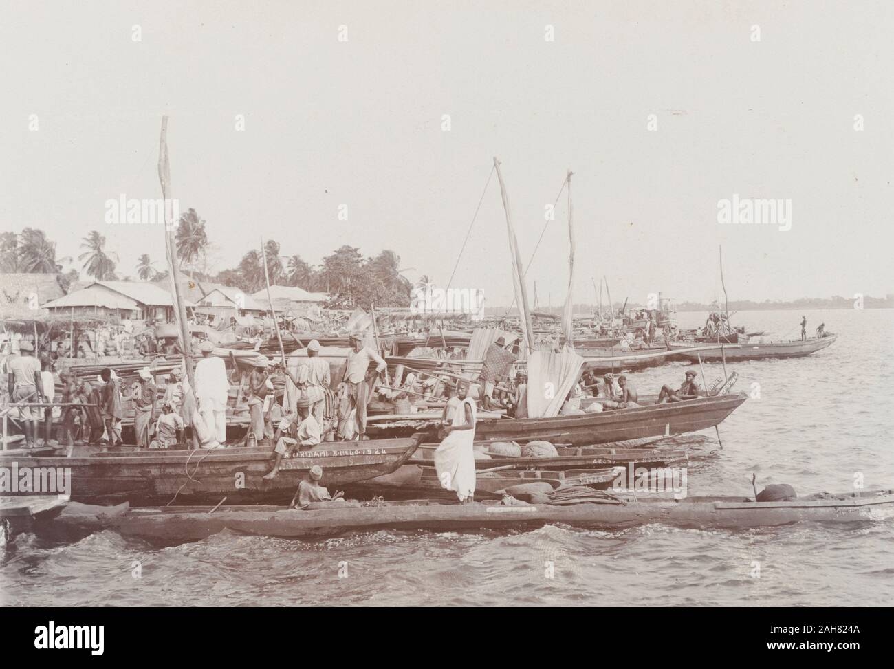 A women sells stockfish at a market in Lagos, Nigeria on Saturday, Sept. 16,  2023. (AP Photo/Sunday Alamba Stock Photo - Alamy