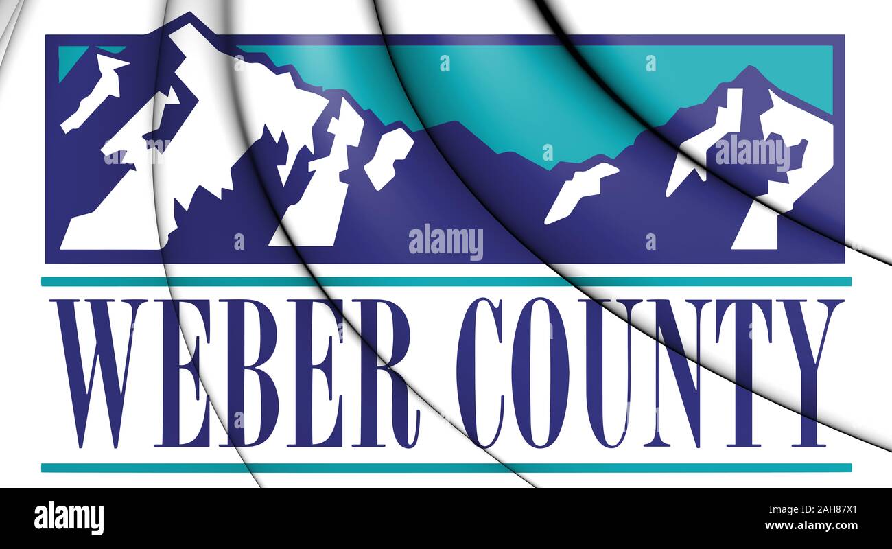 3D Emblem of Weber County (Utah), USA. 3D Illustration Stock Photo Alamy