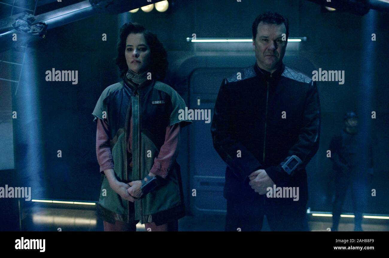 Parker Posey Douglas Hodge Lost In Space Season 2 19 Credit Netflix The Hollywood Archive Stock Photo Alamy