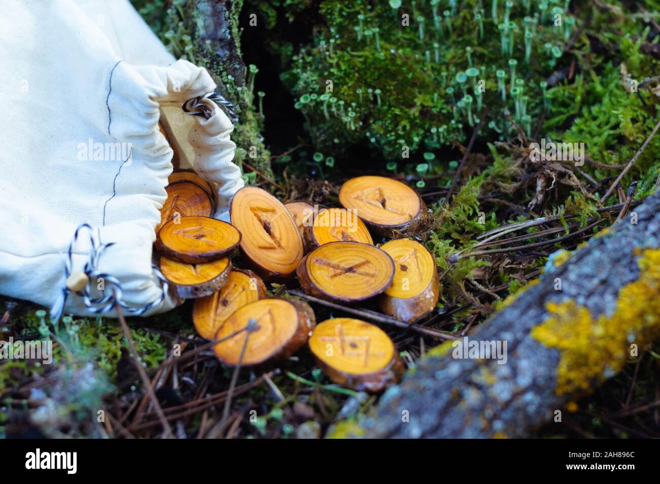 Rune tree hi-res stock photography and images - Alamy