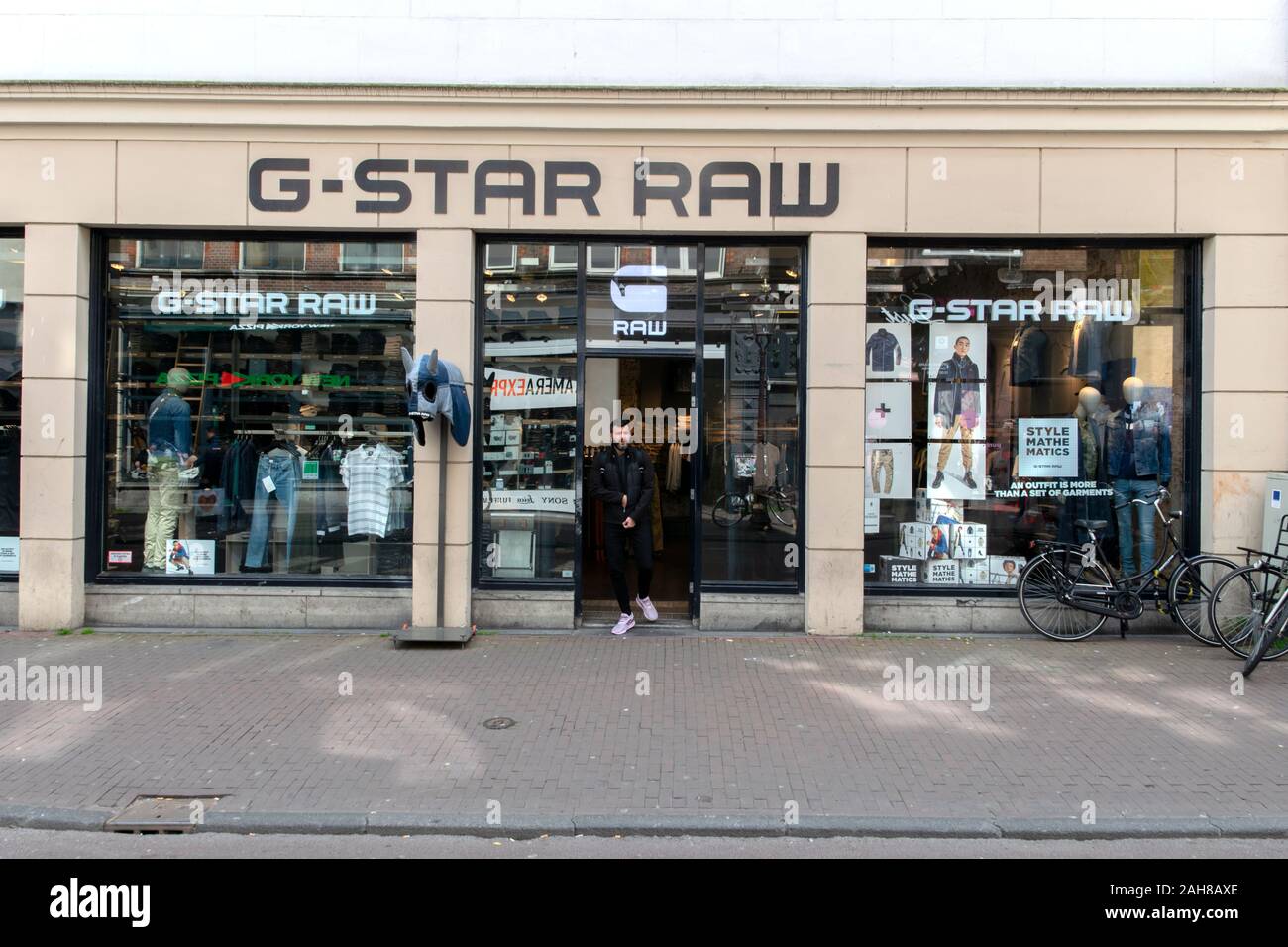 G-Star Shop At Amsterdam The Netherlands 2019 Stock Photo - Alamy