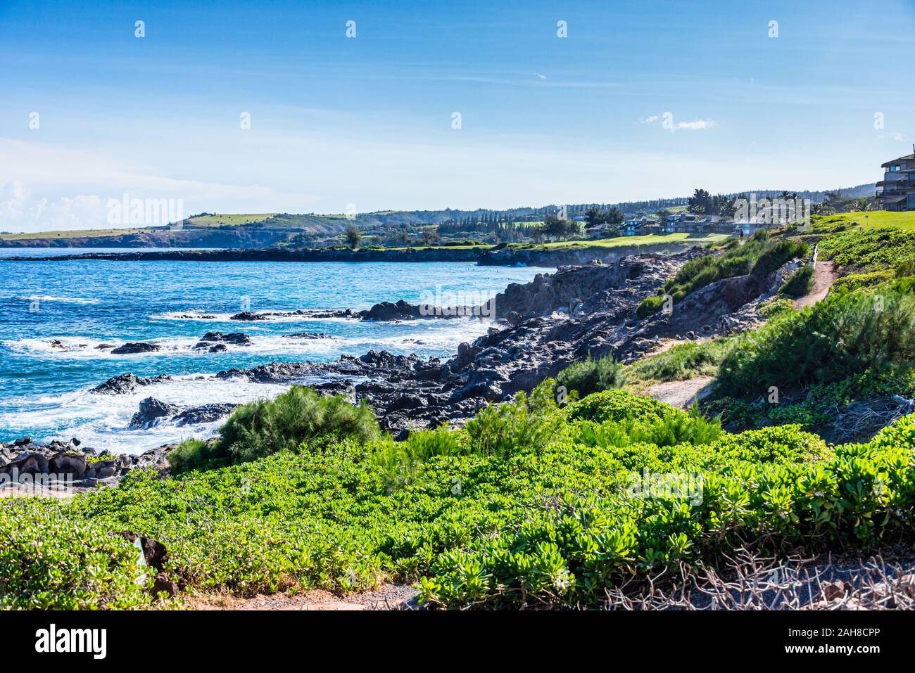 Maui rocky shoreline hi-res stock photography and images - Alamy